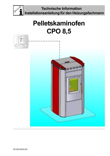 Pelletskaminofen CPO 8,5 - Stephan Kleine Heizungsservice