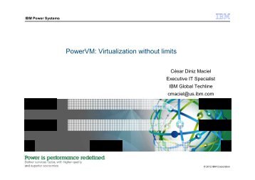 PowerVM Virtualization without limits