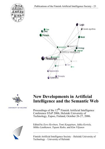 New Developments in Artificial Intelligence and the Semantic Web