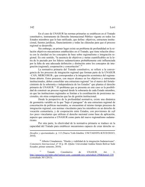 Integración Regional y Relaciones Unión Europea-América Latina