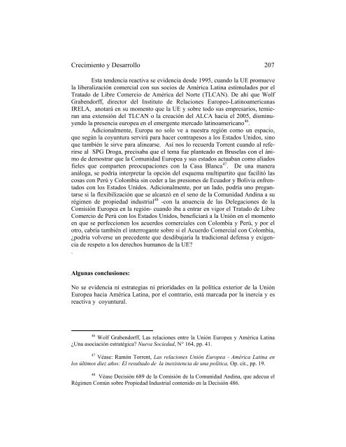 Integración Regional y Relaciones Unión Europea-América Latina