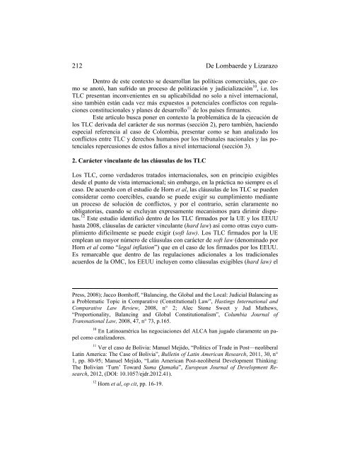 Integración Regional y Relaciones Unión Europea-América Latina