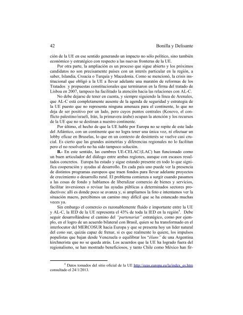 Integración Regional y Relaciones Unión Europea-América Latina