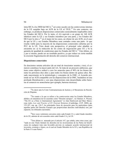 Integración Regional y Relaciones Unión Europea-América Latina