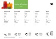 Sauces & Preserves