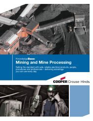 Mining and Mine Processing