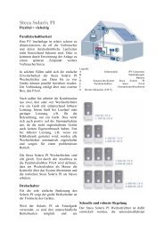 Steca Solarix PI mit Tarom