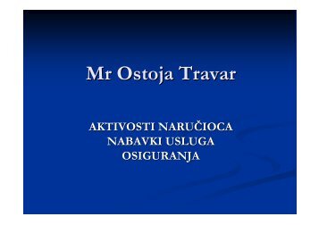 Mr Ostoja Travar