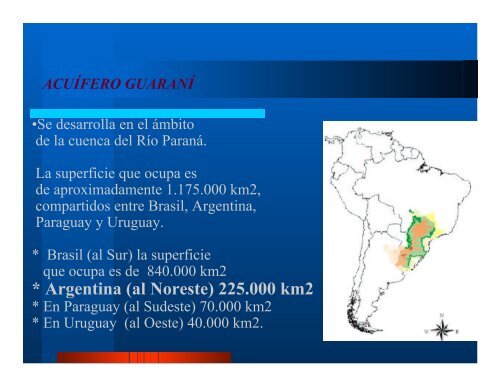 LA PROTECCIÓN AMBIENTAL DEL ACUÍFERO GUARANÍ