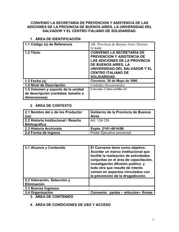 3 ÁREA DE CONTENIDO 4 ÁREA DE CONDICIONES DE USO Y ACCESO 1