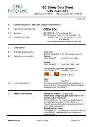 EC Safety Data Sheet SDS 004.E-ed.F