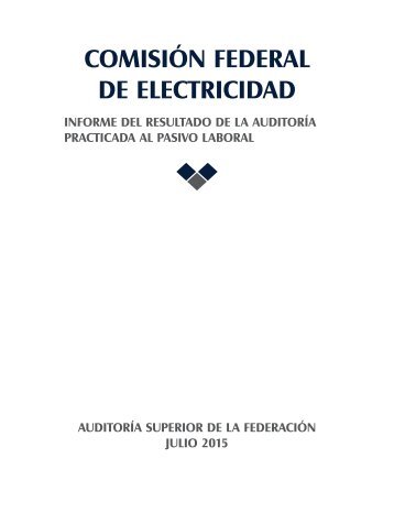 COMISIÓN FEDERAL DE ELECTRICIDAD