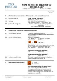 Ficha de datos de seguridad CE SDS 003.S-ed.F