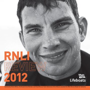 THE RNLI IS THE CHARITY THAT SAVES LIVES AT SEA