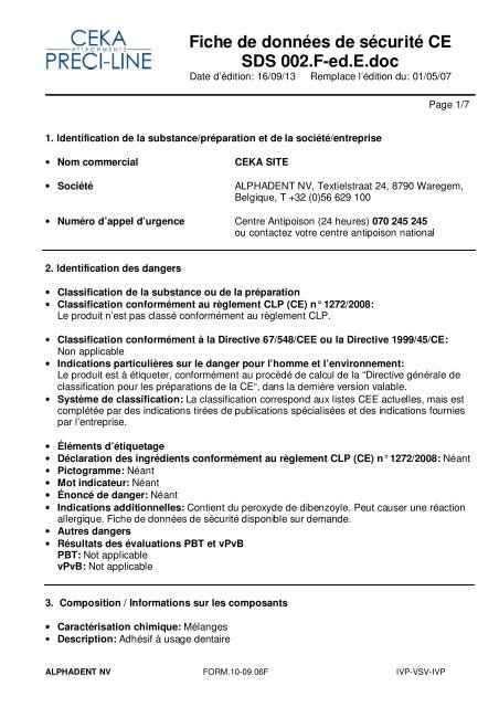 Fiche de données de sécurité CE SDS 002.F-ed.E.doc