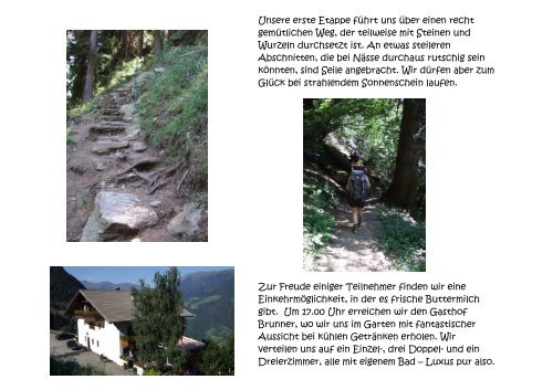 Meraner Höhenweg - Alpinschule OASE-Alpin