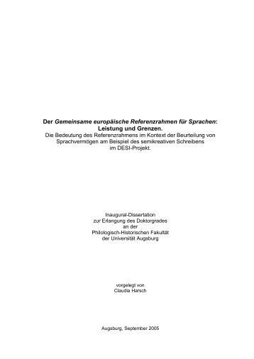 Dokument_1.pdf (8051 KB) - OPUS Augsburg - Universität Augsburg