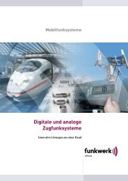 GSM-R Funkmodul MT² Zuverlässig - NT Neue Technologie AG