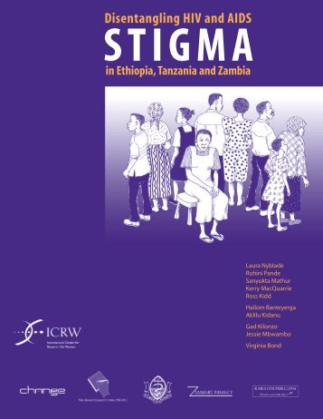 Disentangling HIV and AIDS Stigma in Ethiopia, Tanzania and Zambia