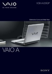 VAIO A - Sony Style