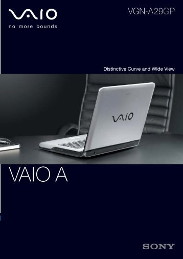 VAIO A - Sony Style