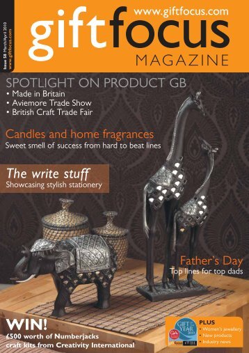 The write stuff - Gift Focus magazine