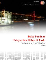 Belajar dan Hidup di Turki