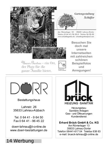 Download Ausgabe 7 - Evangelische Kirchengemeinden Dorlar und ...