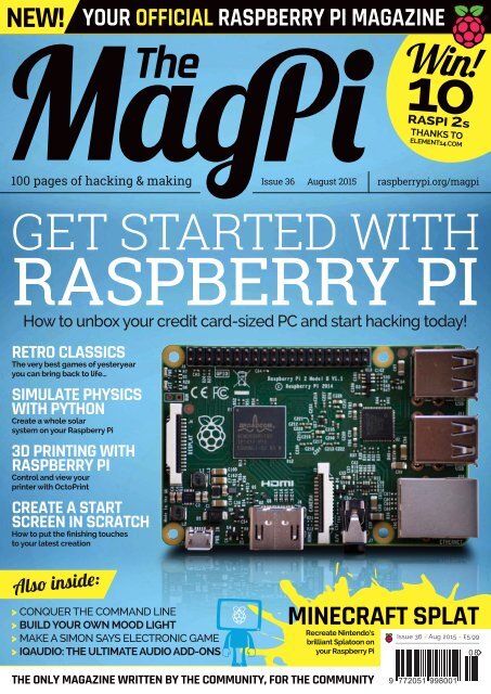 Easy retro gaming on a Raspberry Pi with Lakka and NOOBS — The MagPi  magazine