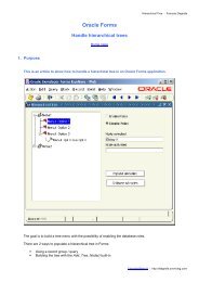 Oracle Forms Look & Feel Project - Free