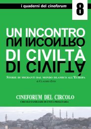 Un incontro di civiltÃ  - Cineforum del Circolo