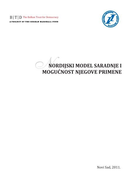 Nordijski model saradnje i moguÄnost njegove primene - Centar za ...