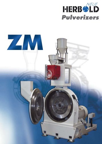 ZM Pulveriser range - Neue Herbold GmbH