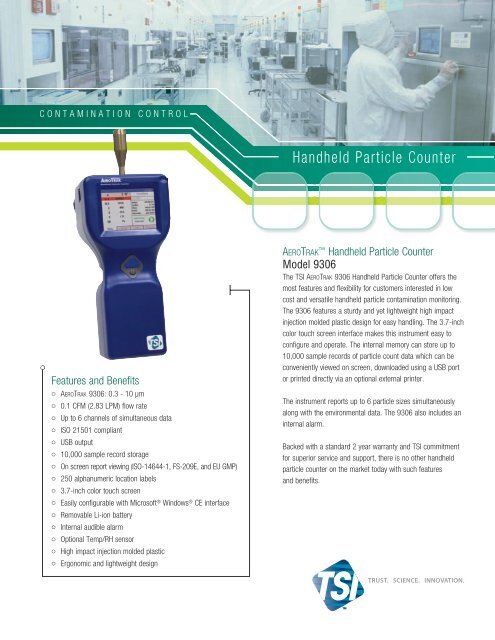 Handheld Particle Counter