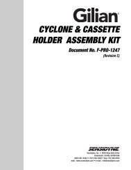 CYCLONE & CASSETTE HOLDER ASSEMBLY KIT