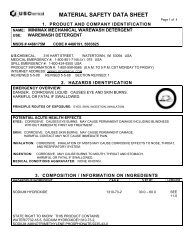 MATERIAL SAFETY DATA SHEET - Logbook Creator