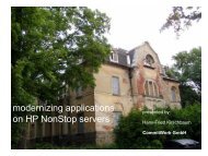 modernizing applications on HP NonStop servers