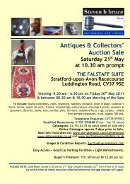 Antiques & Collectors' Auction Sale
