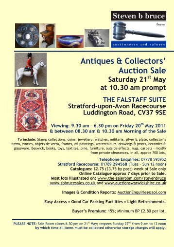 Antiques & Collectors' Auction Sale