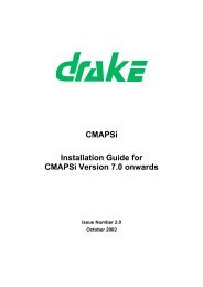 CMAPSi Installation Guide for CMAPSi Version 7.0 onwards