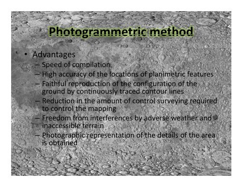 Methods of obtaining i contours