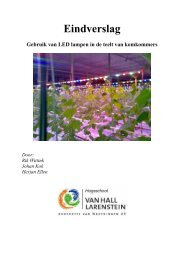 Eindverslag - LED verlichting-AC Hartman - A7Westergo