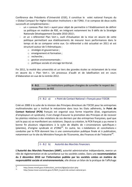 L'engagement de la France dans la Responsabilité Sociale des Entreprises (RSE)