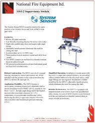 OSY2 Switch.pdf - National Fire Equipment