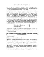 Compte-rendu du CM 310512 - Sassenage