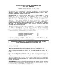 compte rendu cm du 17 juin - Sassenage