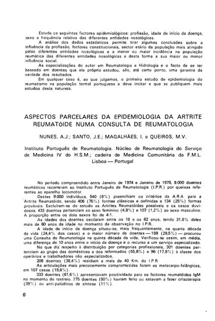 1978 Volume VI, 1-2-3, 1Âº, 2Âº - Acta ReumatolÃ³gica Portuguesa ...