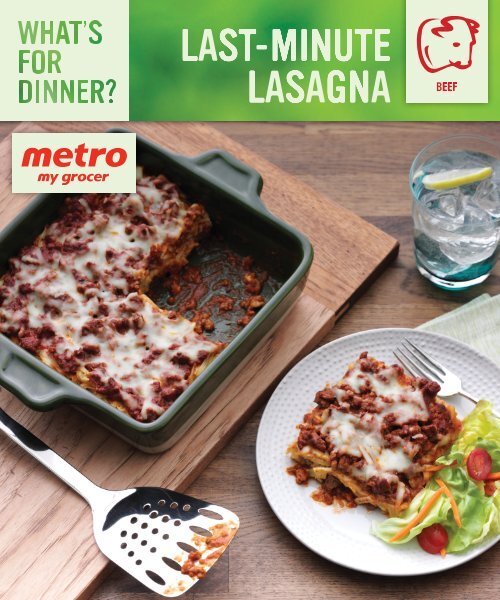 last-minute lasagna
