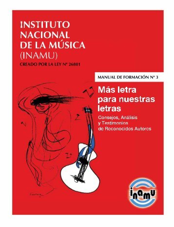 INSTITUTO NACIONAL DE LA MÚSICA (INAMU)