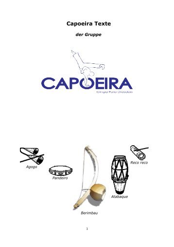 Capoeira Texte - Gingapura.de